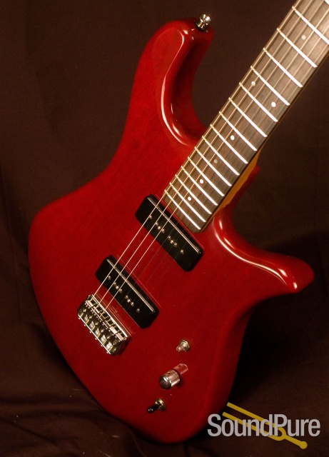 Soloway Korina Swan LN6 Fledgling - H212 Electric Guitar — image 7