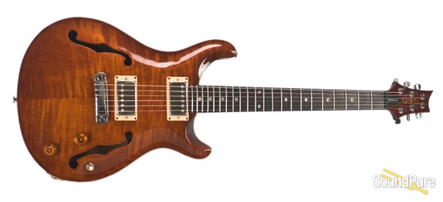 PRS McCarty Hollowbody I Amber Burst #835918 - Used — image 4