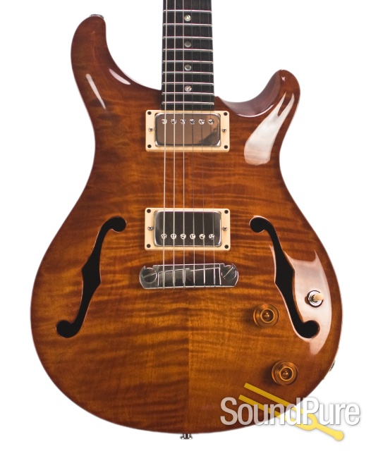 PRS McCarty Hollowbody I Amber Burst #835918 - Used — image 1