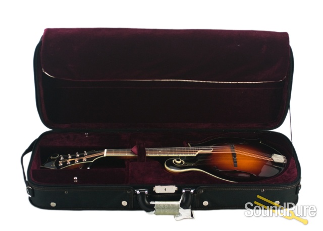 Eastman MD815-SB Addy/Flame Maple F-Style Mandolin #11652444 — image 2