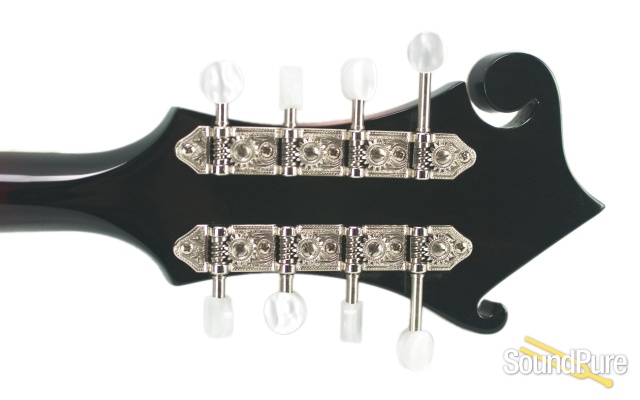 Eastman MD815-SB Addy/Flame Maple F-Style Mandolin #11652444 — image 4