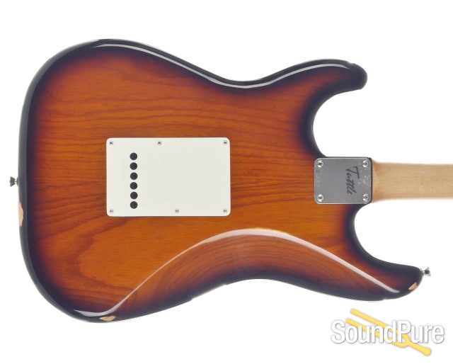 Tuttle 2-Tone Sunburst Custom Classic Worn S #235 - Used — image 3