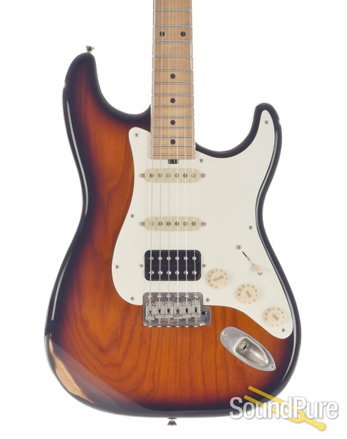Tuttle 2-Tone Sunburst Custom Classic Worn S #235 - Used — image 1