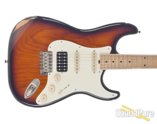 Tuttle 2-Tone Sunburst Custom Classic Worn S #235 - Used — image 5