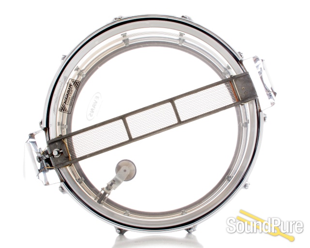 Rogers 5x14 5-Line Chrome Over Brass Dynasonic Snare Drum — image 2