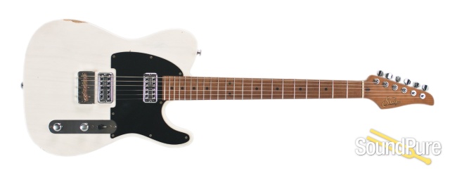Suhr Custom Classic T Antique Trans White #28473 - Used — image 4
