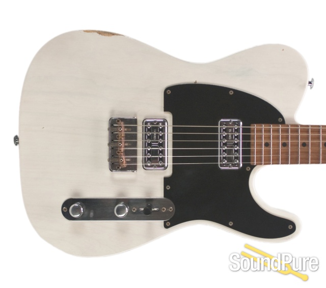 Suhr Custom Classic T Antique Trans White #28473 - Used — image 9