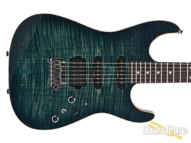 Anderson Drop Top Arctic Blue Burst w/ Binding #11-25-16P — image 8