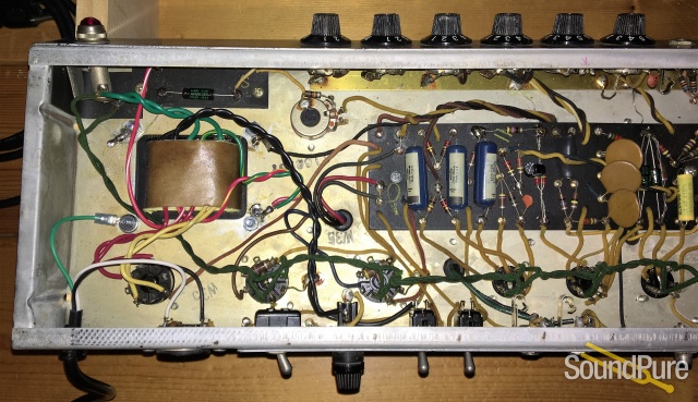 Fender 1967 Deluxe Reverb Blackface Vintage Amp - Used — image 5