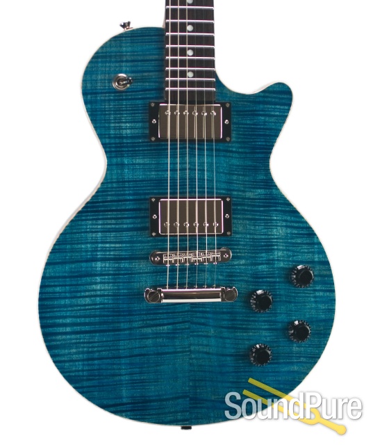 Michael Tuttle Carve Top Standard 2.0 Faded Blue Electric #5