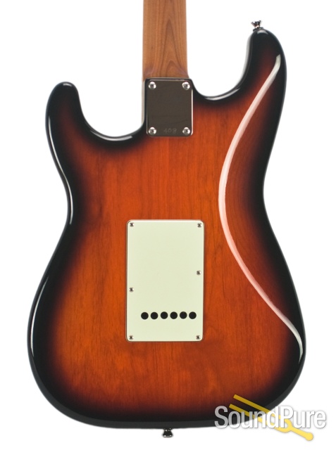 Michael Tuttle Tuned S 2-Tone Sunburst HSS Electric #408 — image 9