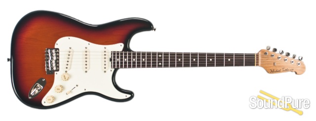Michael Tuttle Tuned S 3-Tone Sunburst SSS Electric #409 — image 4