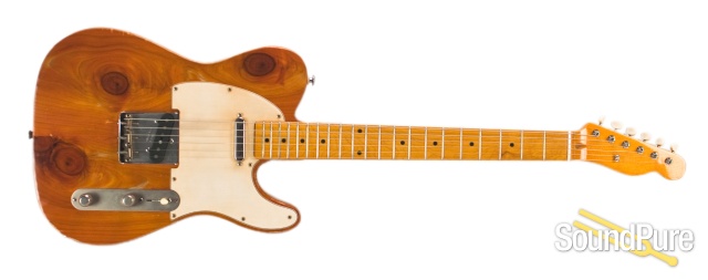 "Pinecaster" Knotty Pine Parts Guitar - Used — image 4