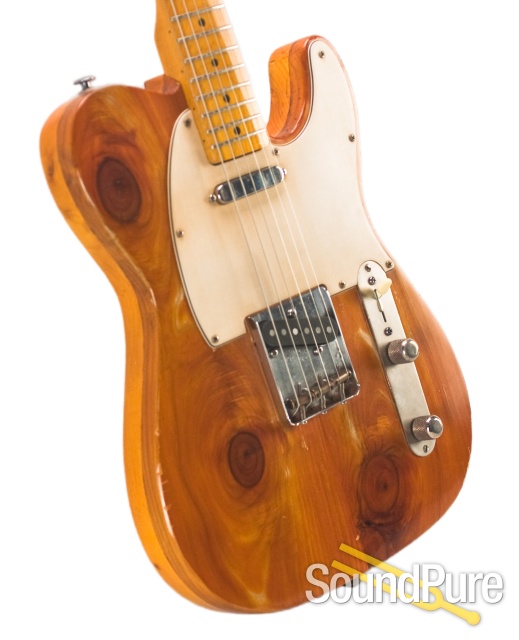 "Pinecaster" Knotty Pine Parts Guitar - Used — image 6