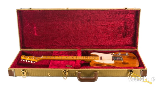 "Pinecaster" Knotty Pine Parts Guitar - Used — image 7