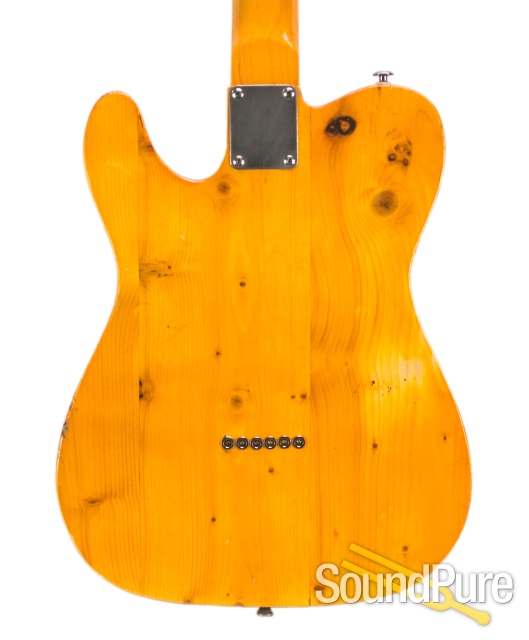 "Pinecaster" Knotty Pine Parts Guitar - Used — image 9