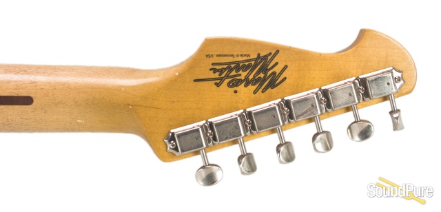 Mario Guitars S-Style Olympic White Relic SSS #1116222 — image 3