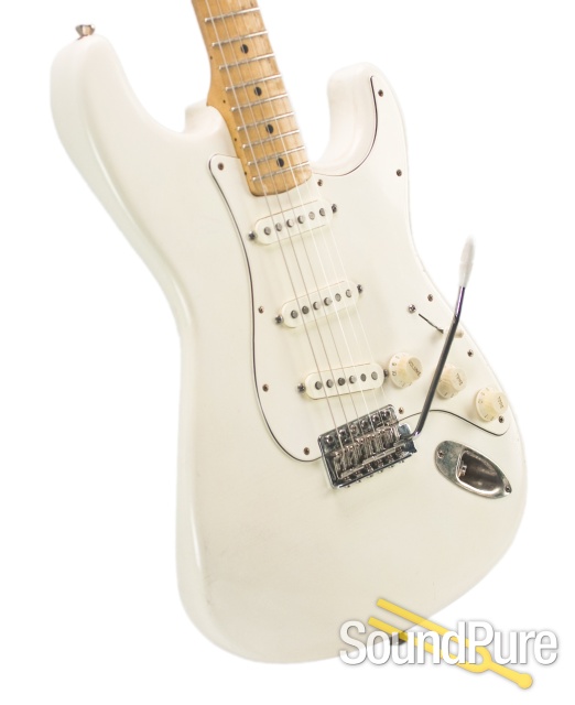 Mario Guitars S-Style Olympic White Relic SSS #1116222 — image 6