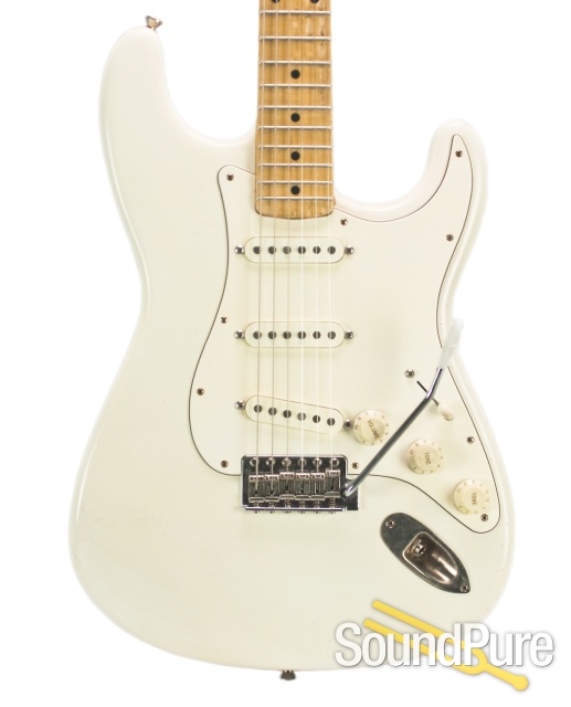 Mario Guitars S-Style Olympic White Relic SSS #1116222 — image 1
