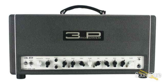 3rd Power Citizen Gain CSR Amp Head, Grey — image 1