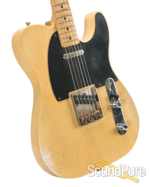 Mario Guitars T-Style Nocaster Blonde #1016217 — image 6