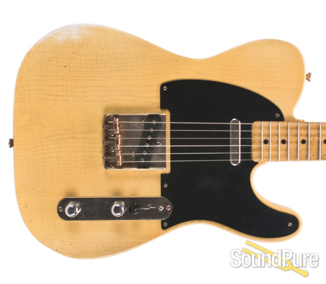 Mario Guitars T-Style Nocaster Blonde #1016217 — image 8