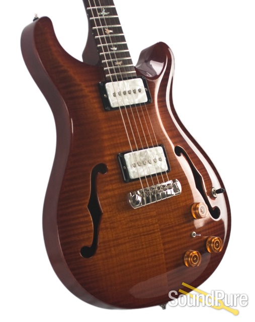 PRS McCarty Hollowbody I Black Gold HD P90s #6113648 - Used — image 6