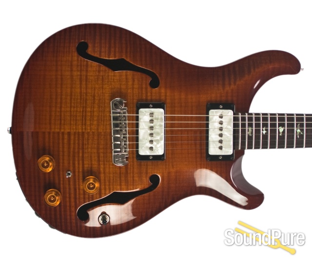 PRS McCarty Hollowbody I Black Gold HD P90s #6113648 - Used — image 8