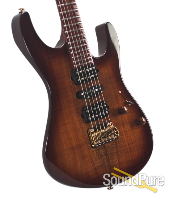 Suhr Modern Figured Koa Brown Burst Electric #29908 — image 7