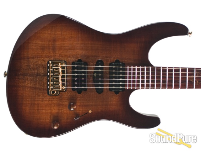 Suhr Modern Figured Koa Brown Burst Electric #29908 — image 9