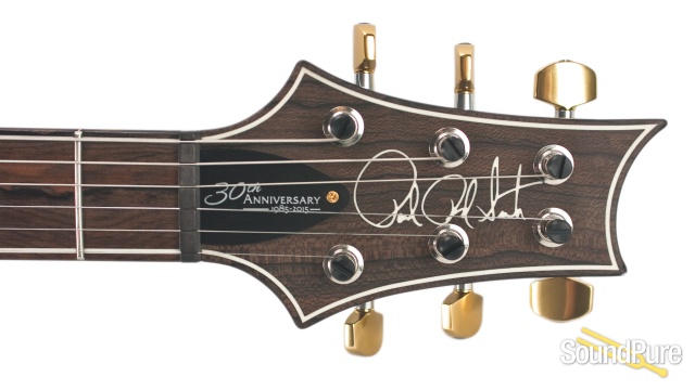 PRS 30th Anniv. Wood Library Black Gold Custom 24 - Used — image 2