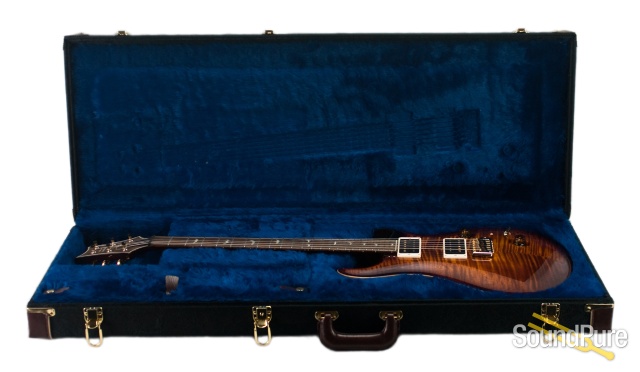PRS 30th Anniv. Wood Library Black Gold Custom 24 - Used — image 7