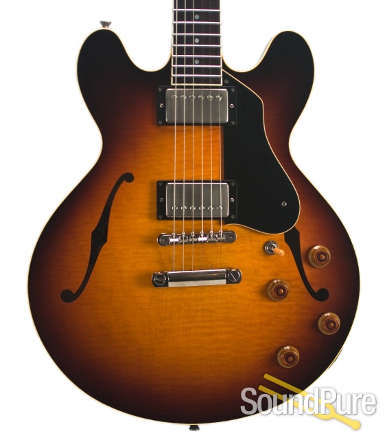 Collings I-35 LC Aged Tobacco Sunburst w/ ThroBaks #16837 — image 1