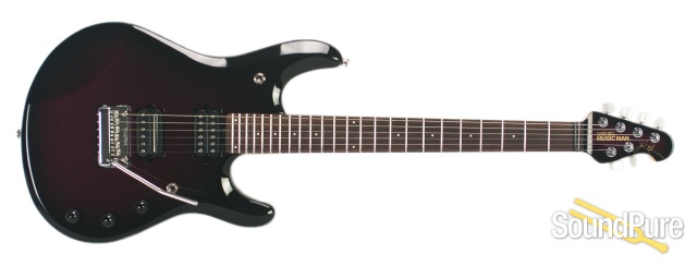 Ernie Ball Music Man JP6 Pearl Red Burst Electric - Used — image 4