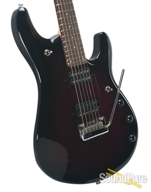 Ernie Ball Music Man JP6 Pearl Red Burst Electric - Used — image 6