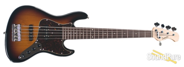 Sadowsky RV5-59B 5-String '59 Sunburst Electric Bass Guitar — image 4