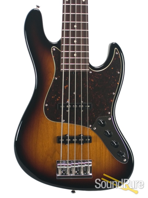Sadowsky RV5-59B 5-String '59 Sunburst Electric Bass Guitar — image 1