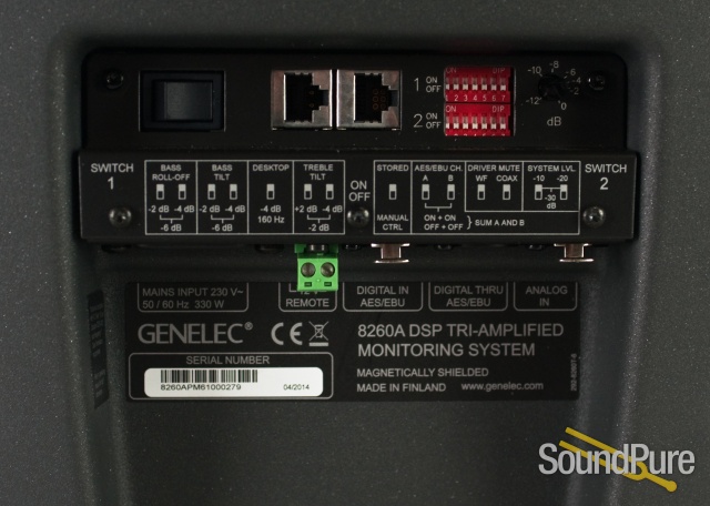 Genelec 8260A Tri-Amplified DSP Monitor Pair (Import) - Used — image 3