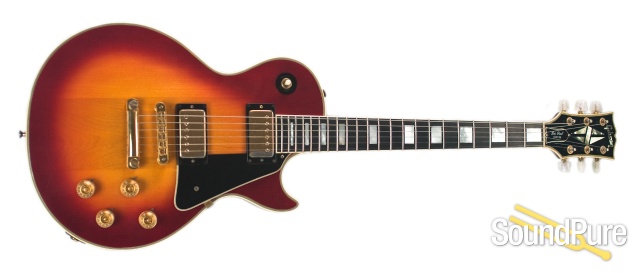 Gibson 1974 Les Paul Custom Cherry Burst #396446 - Used — image 4