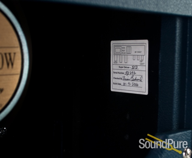 Top Hat Super Deluxe Standard MK.2 Blue 1x12 Combo - Used — image 2