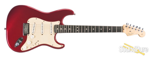 Fender 50th Anniv. Chrome Red American Strat  - Used — image 4