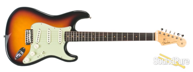 Fender American Vintage '59 Stratocaster 3-Tone Burst - Used — image 4