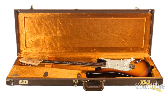 Fender American Vintage '59 Stratocaster 3-Tone Burst - Used — image 5