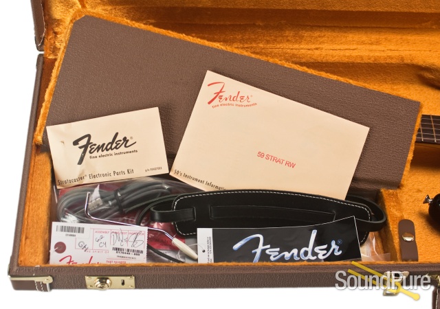 Fender American Vintage '59 Stratocaster 3-Tone Burst - Used — image 9