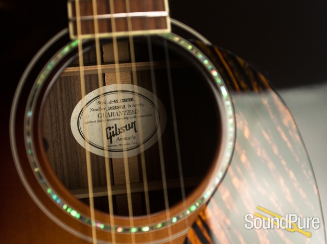 Gibson 2015 J-45 Custom Sitka/Rosewood Acoustic - Used — image 5