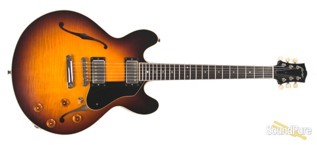 Collings I-35 LC Aged Tobacco Sunburst w/ ThroBaks #16843 — image 4