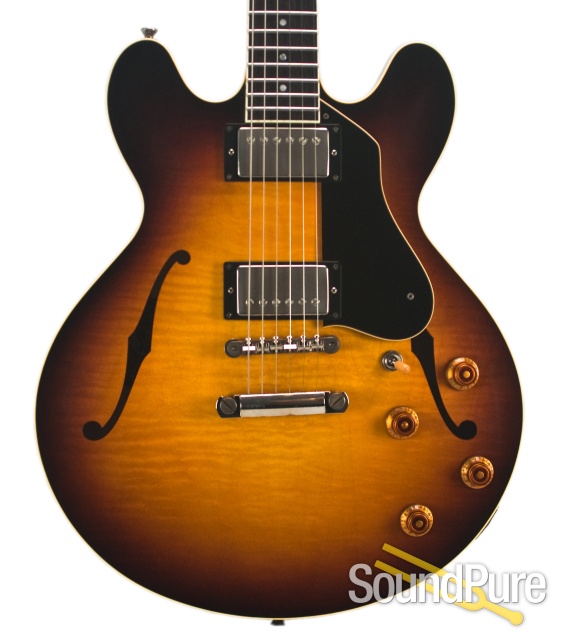 Collings I-35 LC Aged Tobacco Sunburst w/ ThroBaks #16843 — image 1