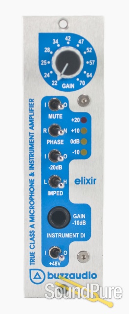 Buzz Audio Elixir 500 Series Mic Preamp - Used — image 1
