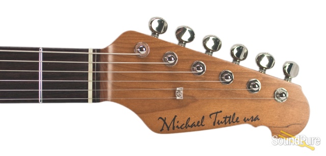 Michael Tuttle Tuned S Olympic White SSS Electric #414 — image 2