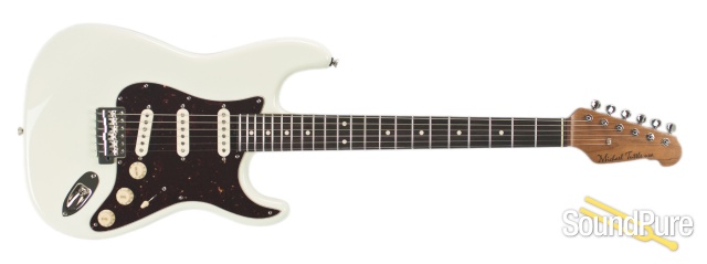Michael Tuttle Tuned S Olympic White SSS Electric #414 — image 4